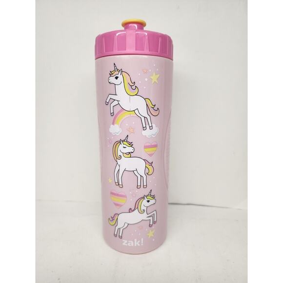 Zak! 25 Oz Pink Unicorn 🦄 Water Bottle You Got This! NEW - Picture 3 of 4